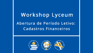 Workshop Cadastros Financeiros